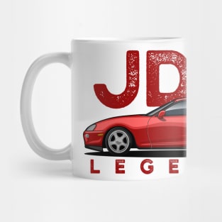 Toyota Supra MK4 Red Mug